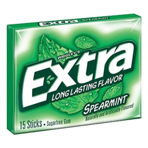 WRIGLEY'S EXTRA SPEARMINT GUM