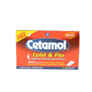 CETAMOL C&F NIGHT CAPS