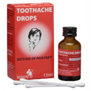 TOOTHACHE DROPS