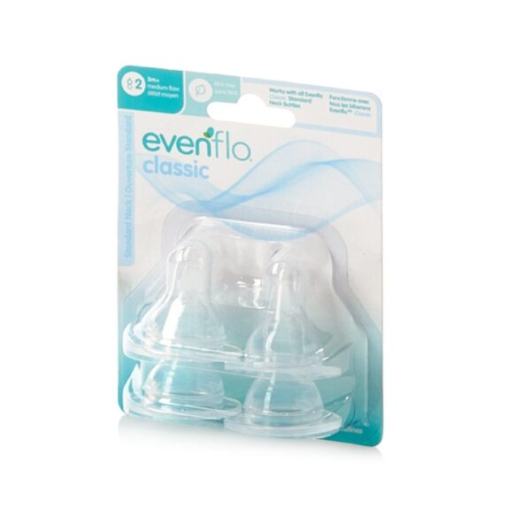 EVENFLO MED FLOW NIPPLES 3M+