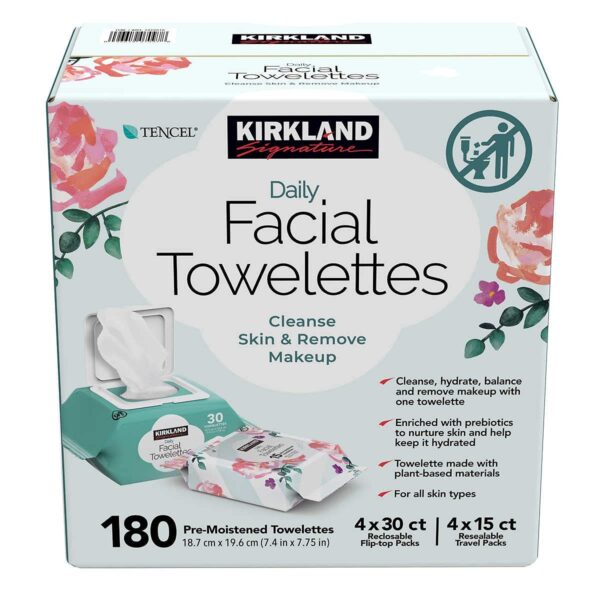 KIRKLAND FACIAL TOWELETTES