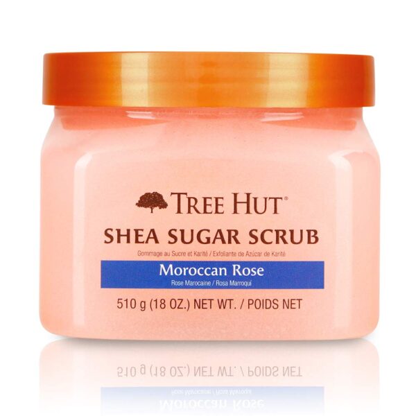 SHEA SUGAR SCRUB MOROCCAN ROSE