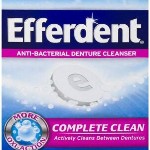 EFFERDENT-DENTURE CLEANSER TAB
