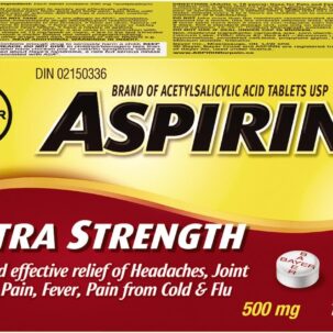 BAYER ASPIRIN EXTRA STRENGTH