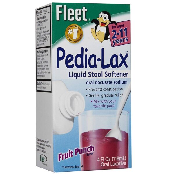 PEDIA LAX LIQ STOOL SOFT