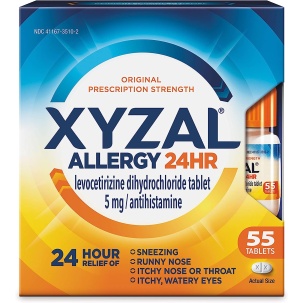 XYZAL ALLERGY 5MG 24HR