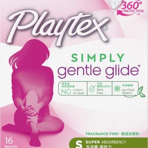 PLAYTEX SIMPLY G/GLIDE S/PLUS