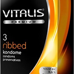 VITALIS RIBBED CONDOMS