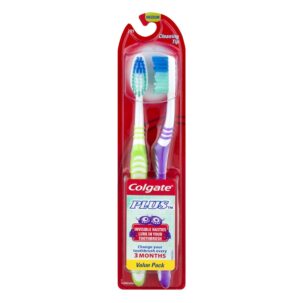 COLGATE PLUS TOOTHBRUSHES