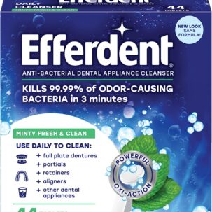 EFFERDENT PLUS MINTY CLEANSER