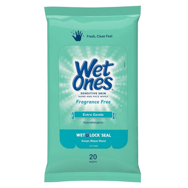 WET ONES WIPES SENSITIVE SKIN