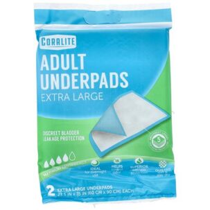 CORALITE ADULT UNDERPADS