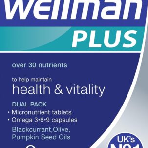 VITABIOTICS WELLMAN PLUS