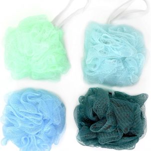 SPA SAVVY EXFOLIATING POUFS