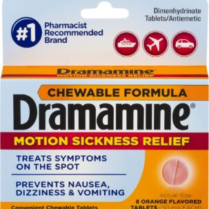 DRAMAMINE CHEWABLE TABS