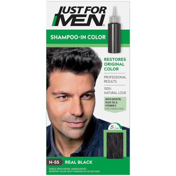 JUST FOR MEN H-55 REAL BLACK