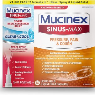 MUCINEX SINUS-MAX NS