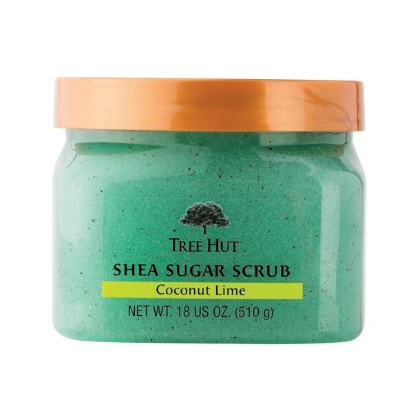 SHEA SUGAR SCRUB COCONUT LIME