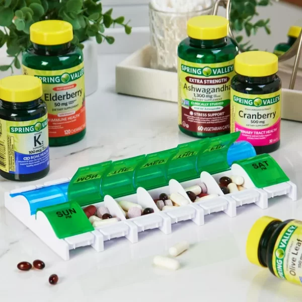 EQ AM/PM WEEKLY PILL PLANNER
