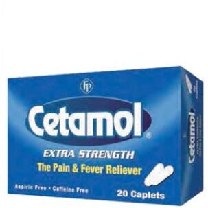 CETAMOL EXTRA STRENGTH CAPS