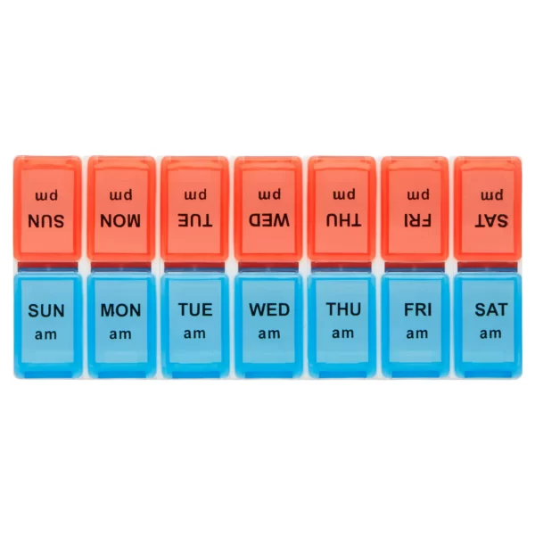 EQ AM/PM WEEKLY PILL PLANNER