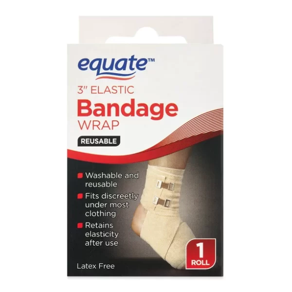 EQ 3" ELASTIC BANDAGE WRAP