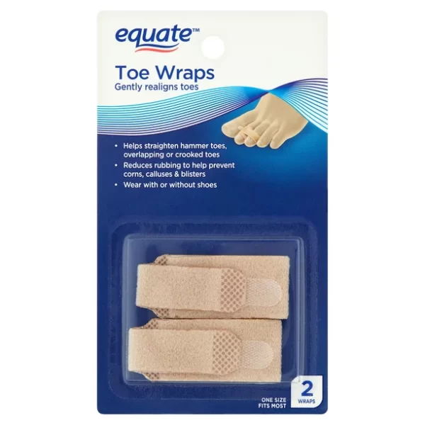 EQUATE TOE WRAPS
