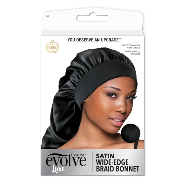 EVOLVE SATIN BRAID BONNET