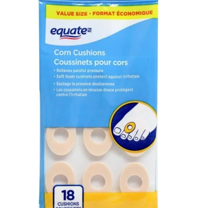 EQUATE CORN CUSHIONS