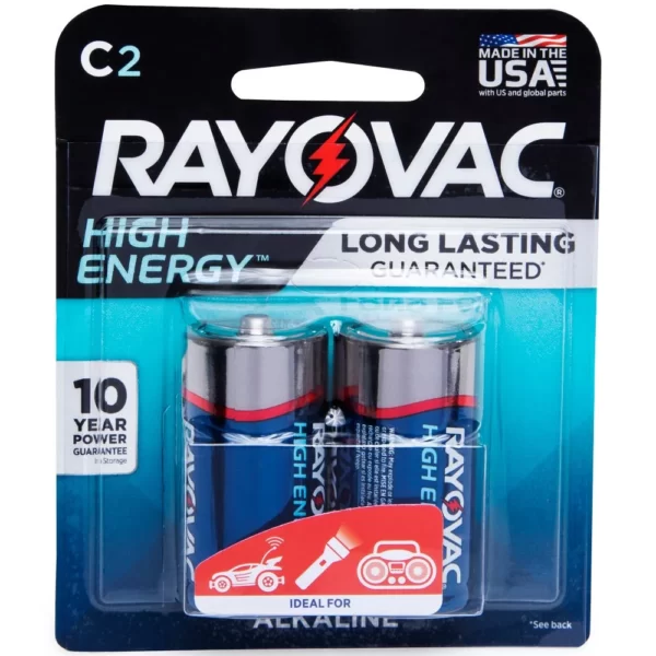 RAYOVAC C2 BATTERIES