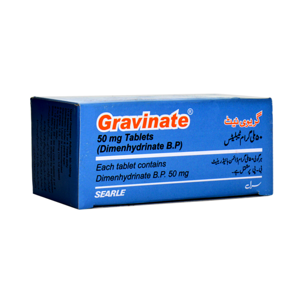 GRAVINATE TABS 50MG
